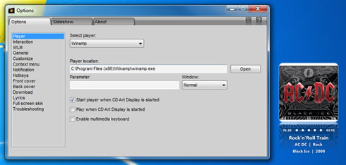 Windows 7 Features CD Art Display