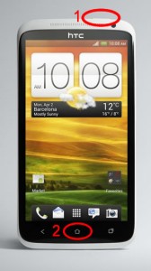 HTC One X Screenshot